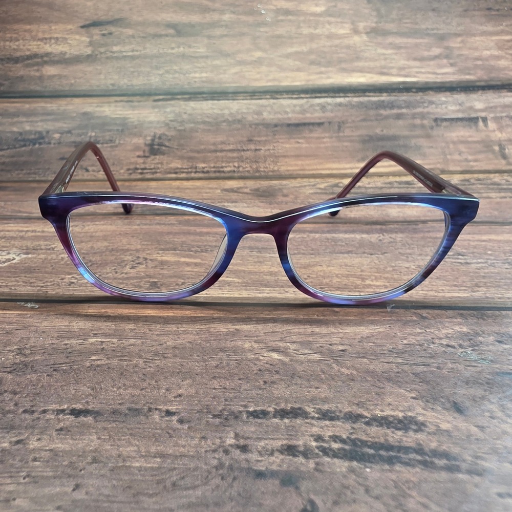 Lisa Loeb Eyewear Darling 200 Cotton Candy Purple Cat Eye Frames 51-17-140